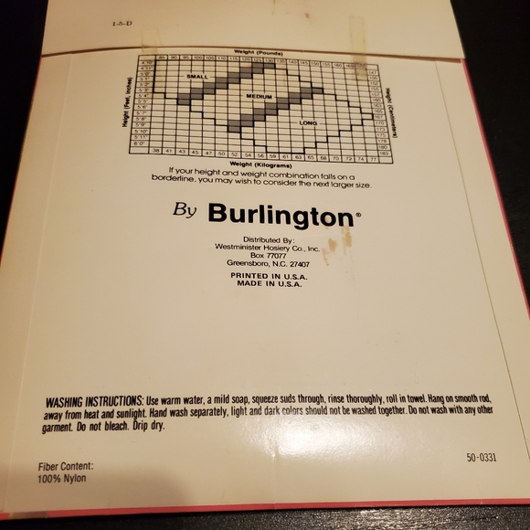 ✨️💃💃✨️CAMEO pantyhose by Burlington medium sunglo.Vintage, original packaging. - Picture 2 of 2